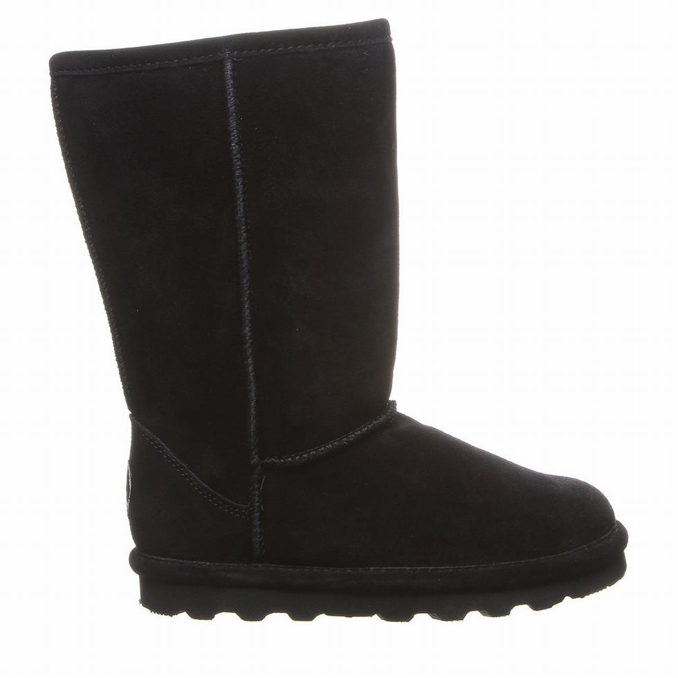 Bearpaw Elle Tall Youth Laarzen Kinderen Zwart | ZUR6011MI