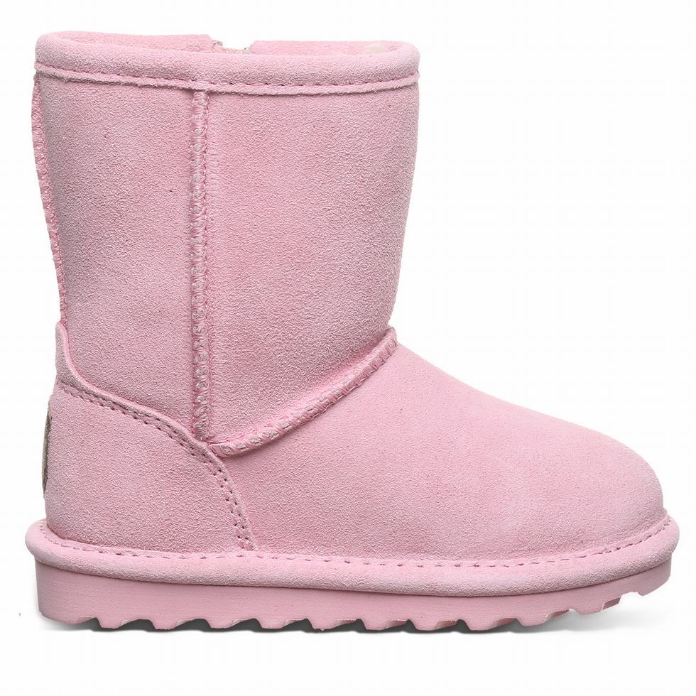 Bearpaw Elle Toddler Zipper Laarzen Kinderen Roze | BUG2854RI