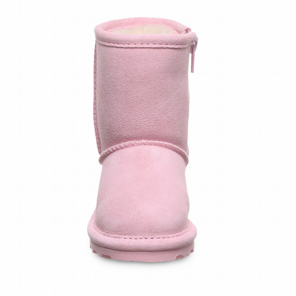 Bearpaw Elle Toddler Zipper Laarzen Kinderen Roze | BUG2854RI