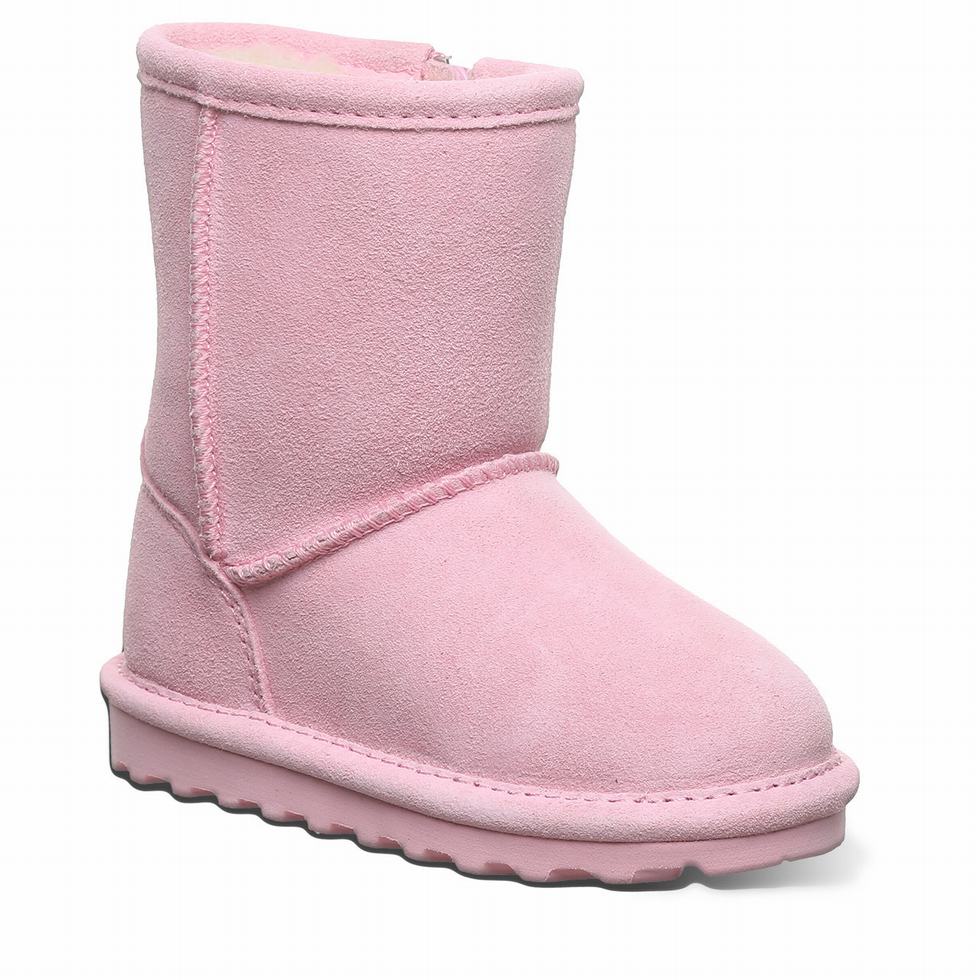 Bearpaw Elle Toddler Zipper Laarzen Kinderen Roze | BUG2854RI