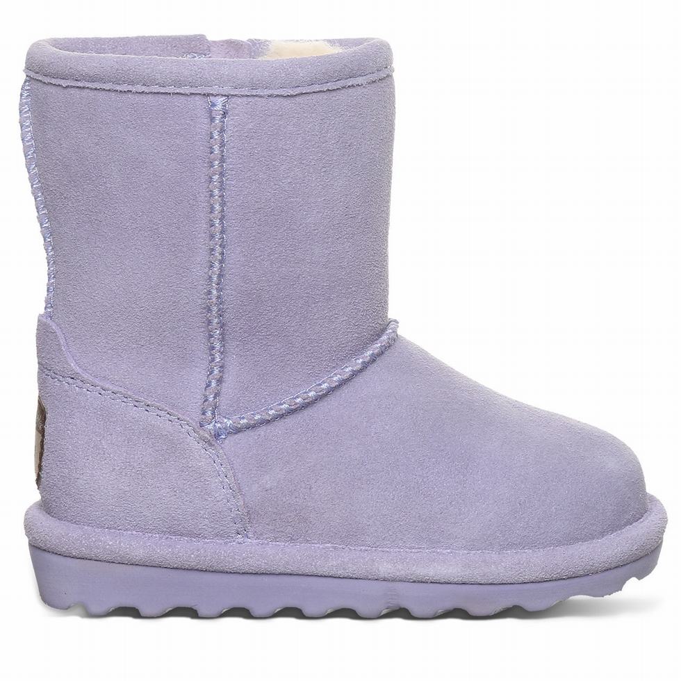 Bearpaw Elle Toddler Zipper Laarzen Kinderen Paars | SSG6182SR