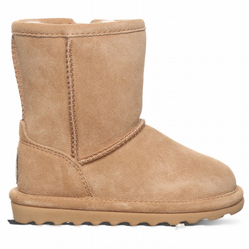 Bearpaw Elle Toddler Zipper Laarzen Kinderen Bruin | HIO8277JE