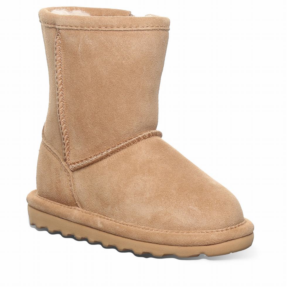 Bearpaw Elle Toddler Zipper Laarzen Kinderen Bruin | HIO8277JE