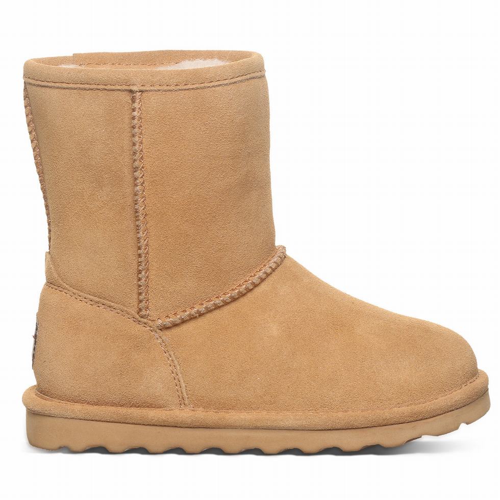 Bearpaw Elle Youth Laarzen Kinderen Bruin | MIH6624CU