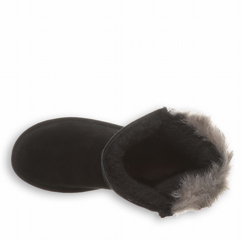 Bearpaw Eloise Wide Laarzen Dames Zwart | MUZ9239OE