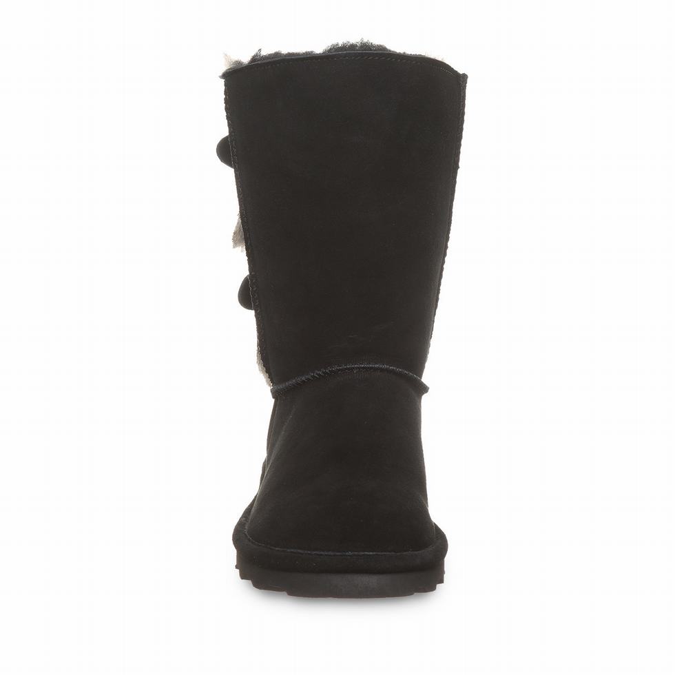 Bearpaw Eloise Wide Laarzen Dames Zwart | MUZ9239OE