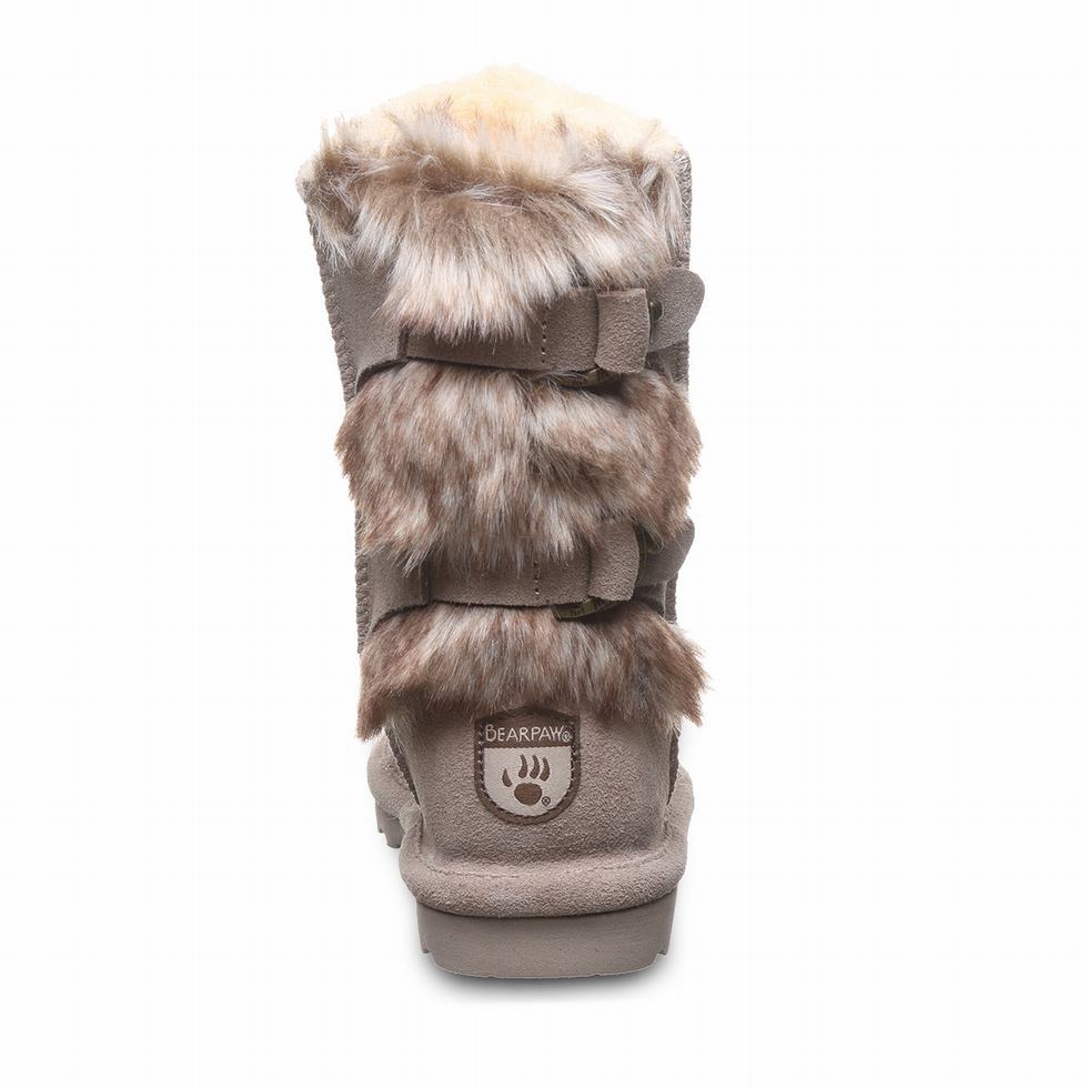 Bearpaw Eloise Youth Laarzen Kinderen Grijs | NSU9484ZA