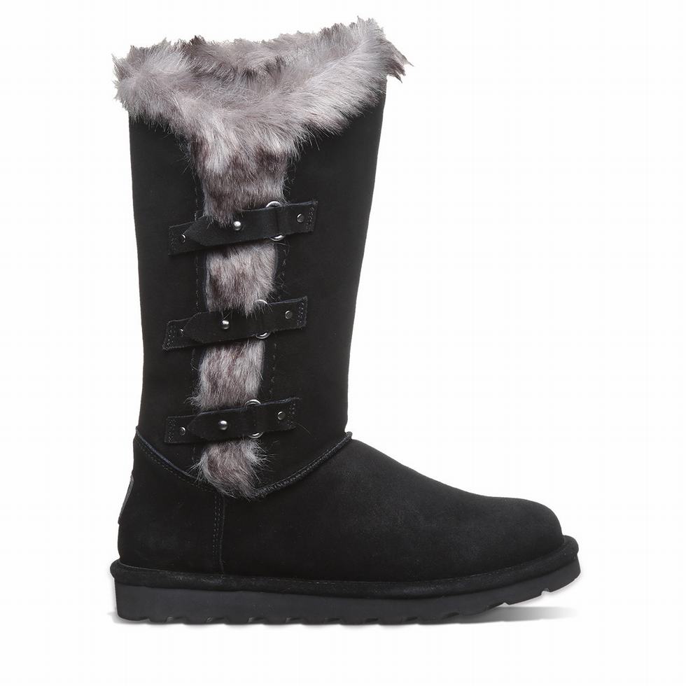 Bearpaw Emery Laarzen Dames Zwart | GRK7245PP