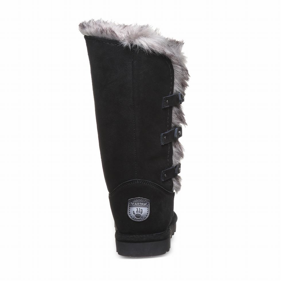 Bearpaw Emery Laarzen Dames Zwart | GRK7245PP