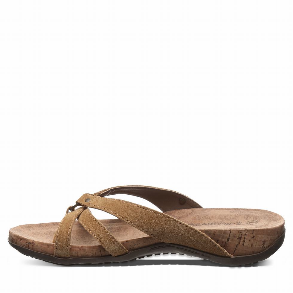 Bearpaw Fawn Sandalen Dames Bruin | KAY8390UL