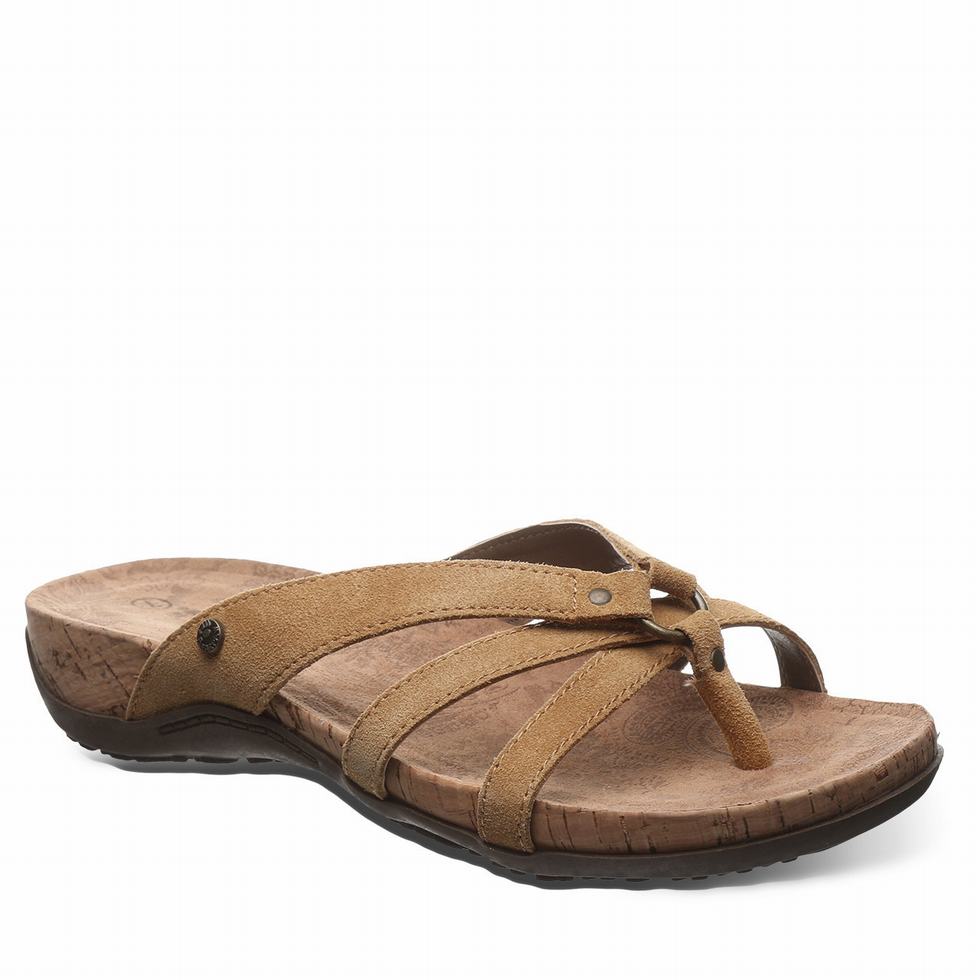 Bearpaw Fawn Sandalen Dames Bruin | KAY8390UL