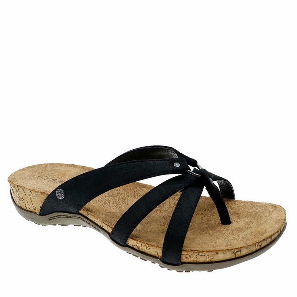 Bearpaw Fawn Sandalen Dames Zwart | RZJ456WA