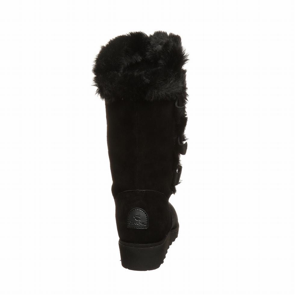 Bearpaw Genevieve Laarzen Dames Zwart | WPA4331NK