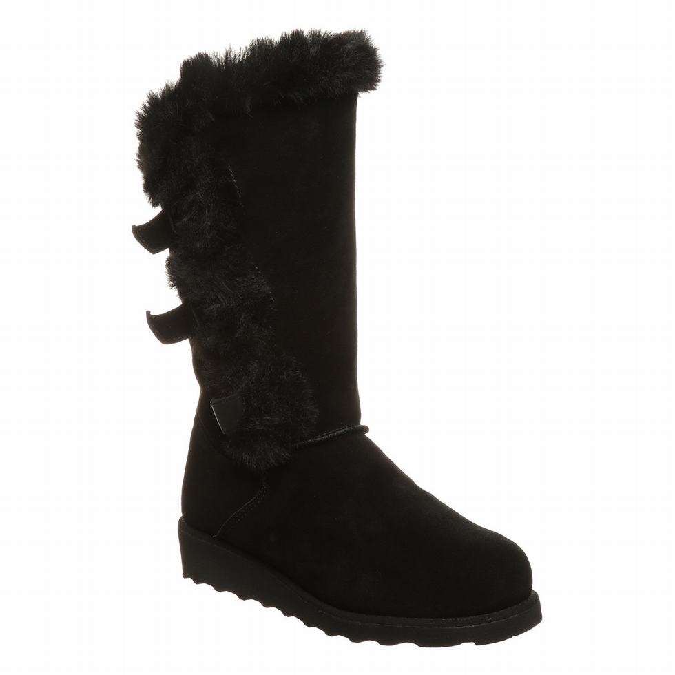 Bearpaw Genevieve Laarzen Dames Zwart | WPA4331NK