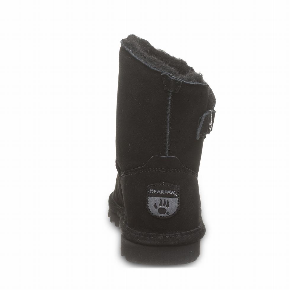 Bearpaw Isabelle Laarzen Dames Zwart | TZB338DF