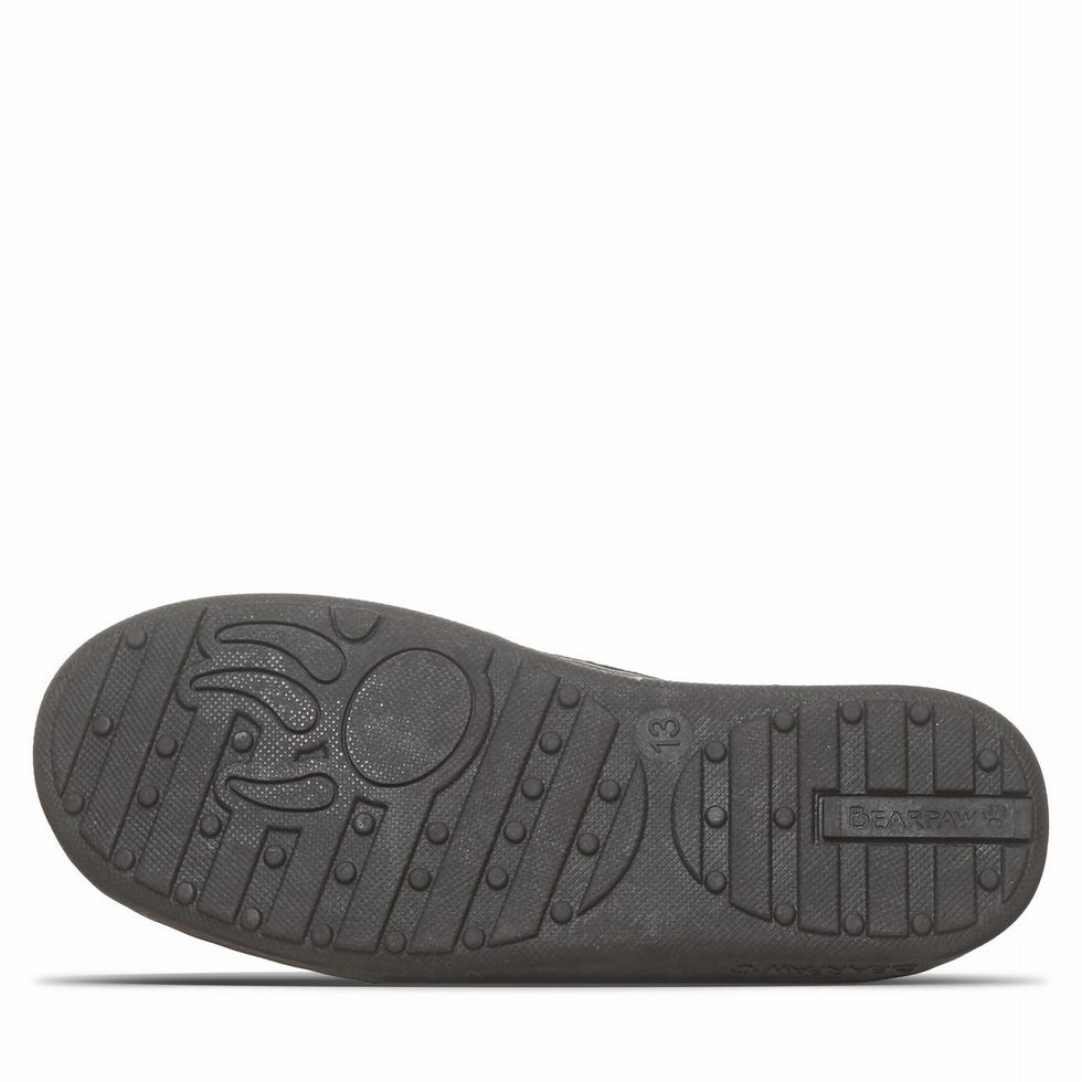 Bearpaw Jamie Youth Pantoffels Kinderen Zwart | WDP9495DX