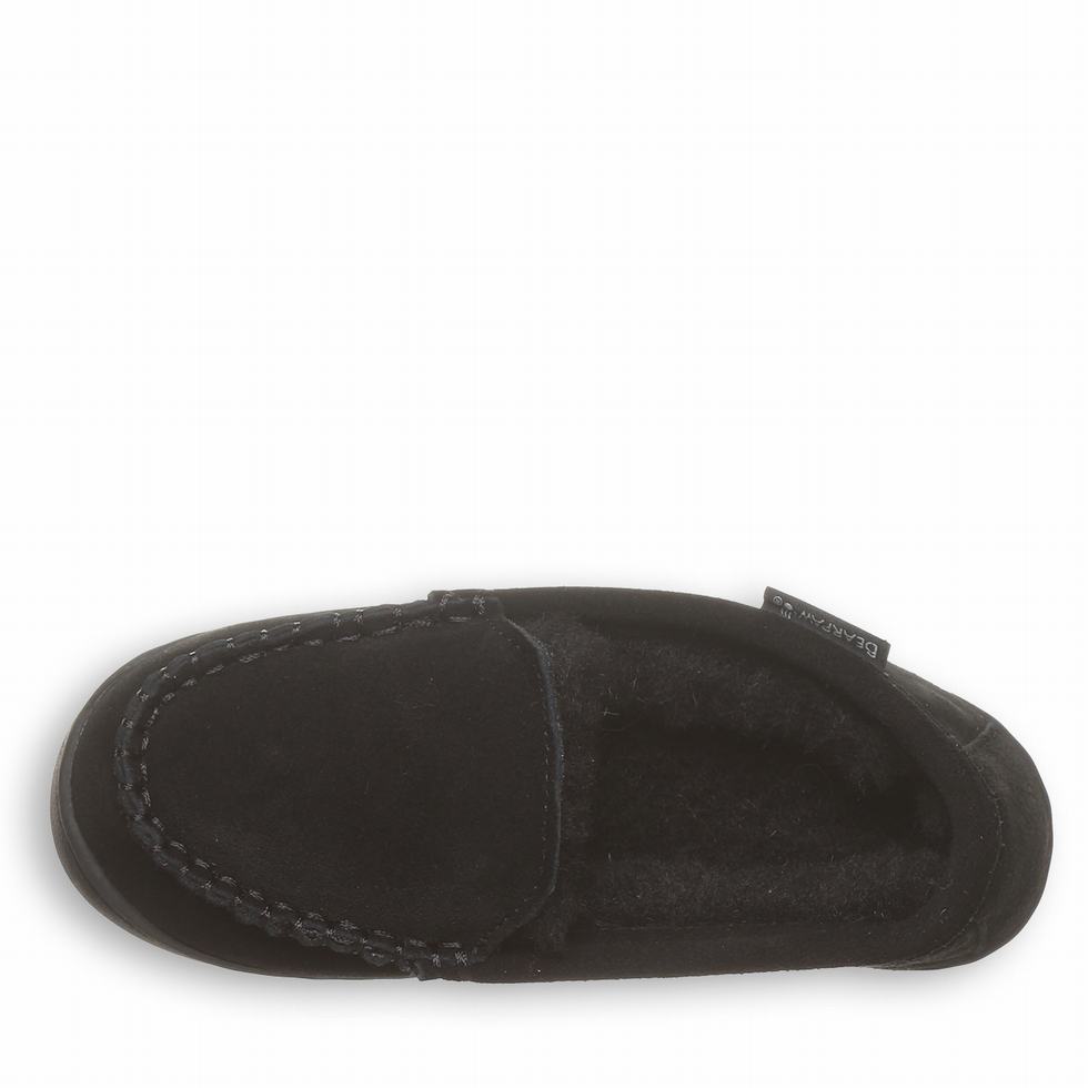 Bearpaw Jamie Youth Pantoffels Kinderen Zwart | WDP9495DX