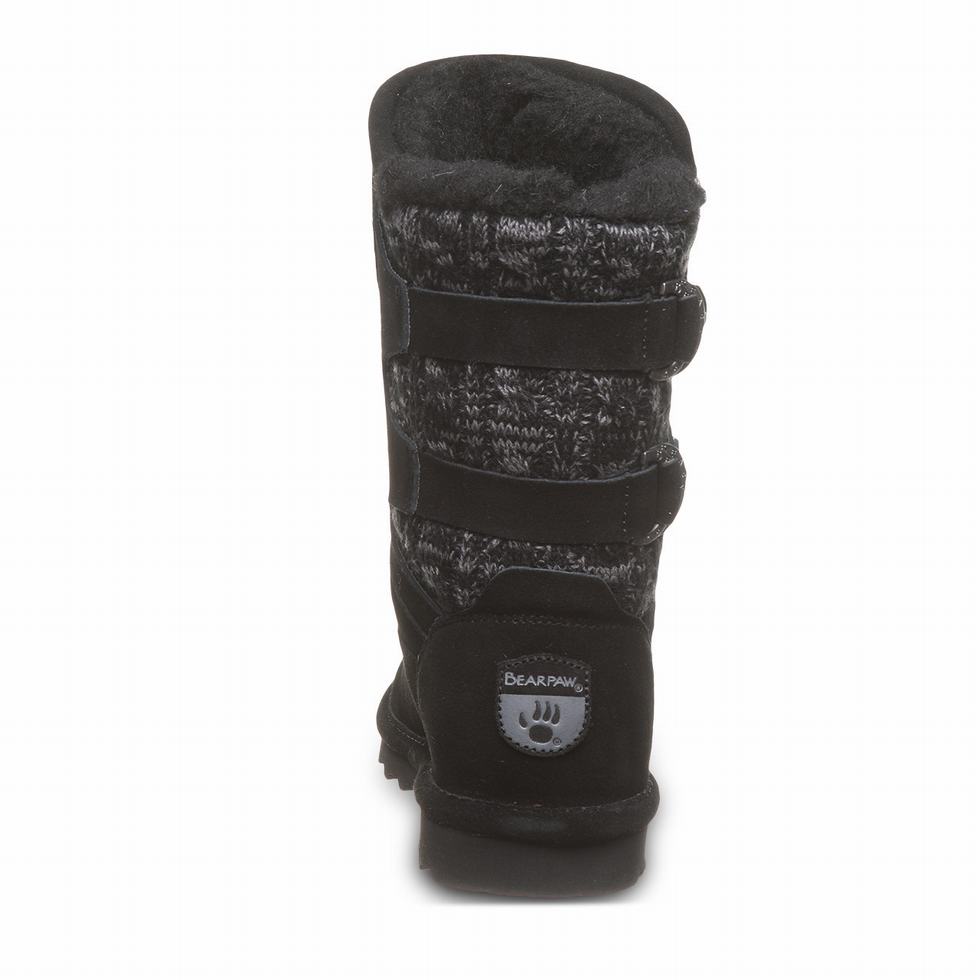 Bearpaw Jenni Laarzen Dames Zwart | KCI4482OJ