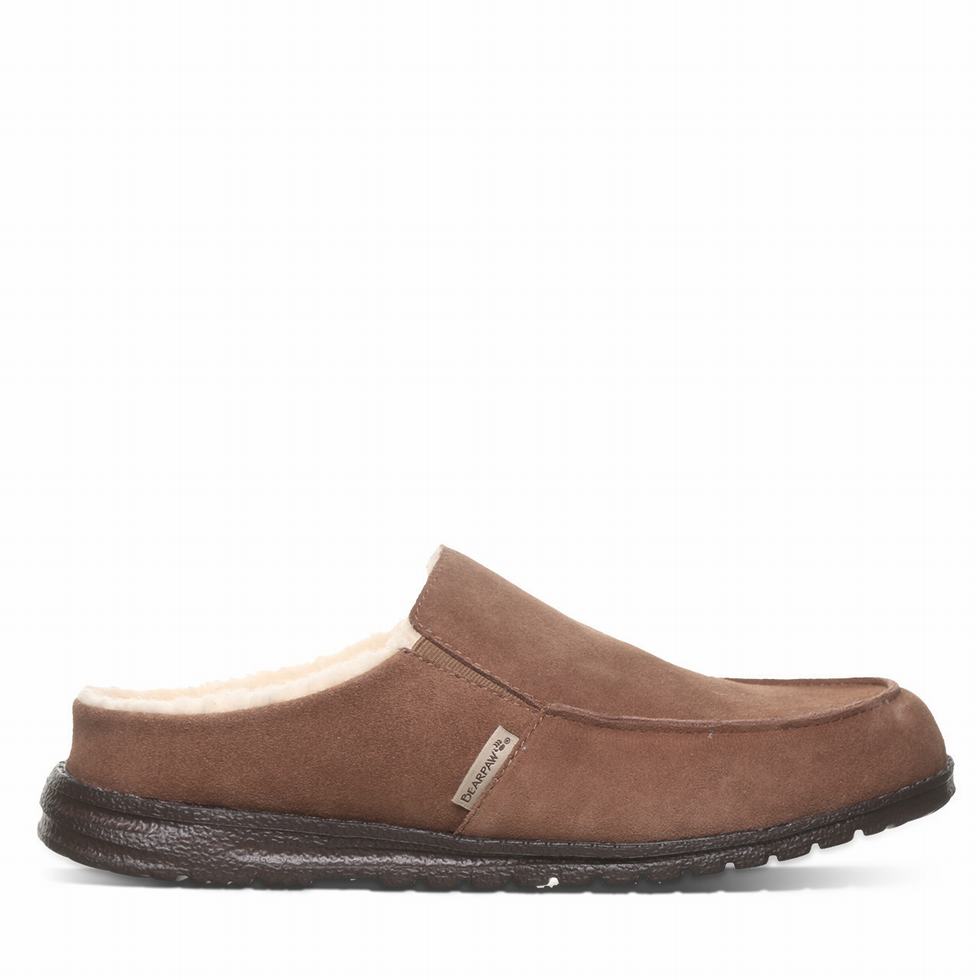 Bearpaw Joel Pantoffels Heren Bruin | RHO4974YP