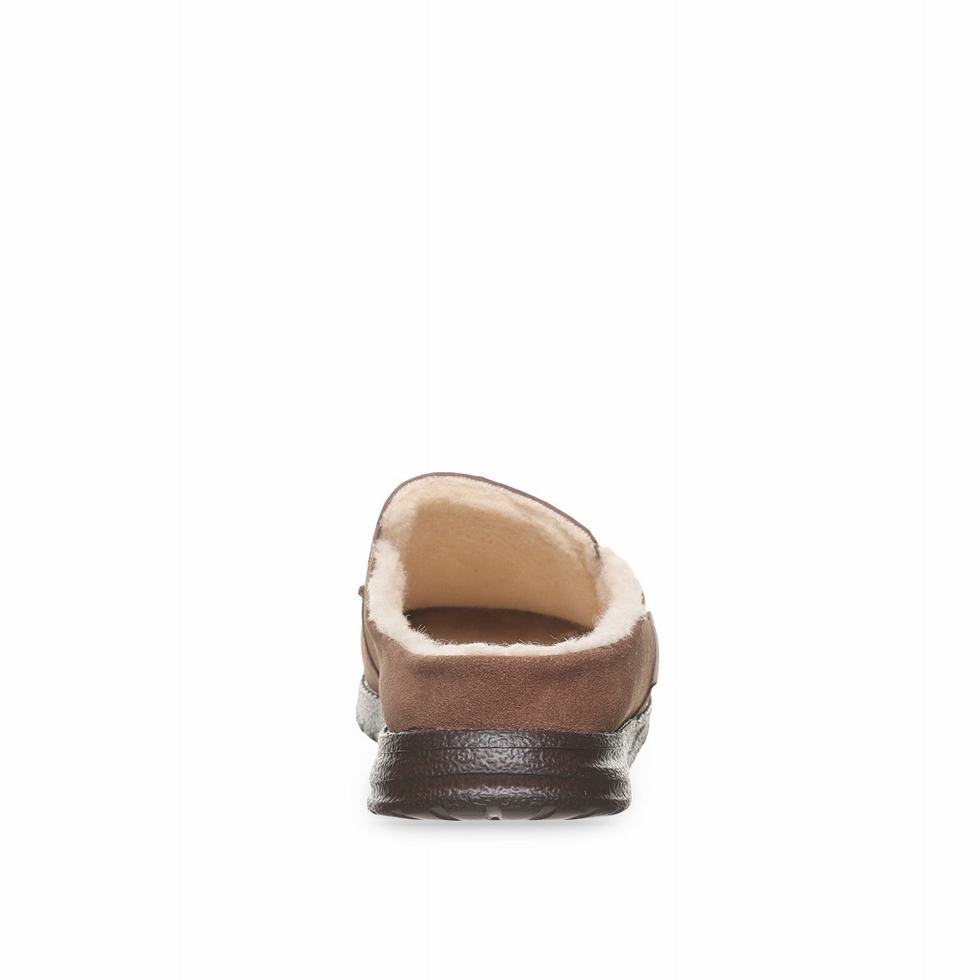 Bearpaw Joel Pantoffels Heren Bruin | RHO4974YP