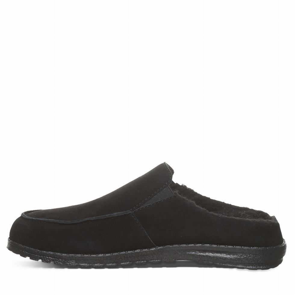 Bearpaw Joel Pantoffels Heren Zwart | FKS4548BY