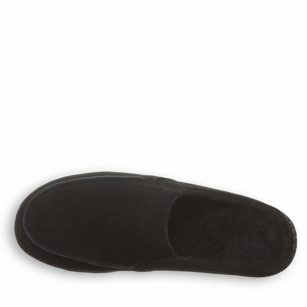 Bearpaw Joel Pantoffels Heren Zwart | FKS4548BY