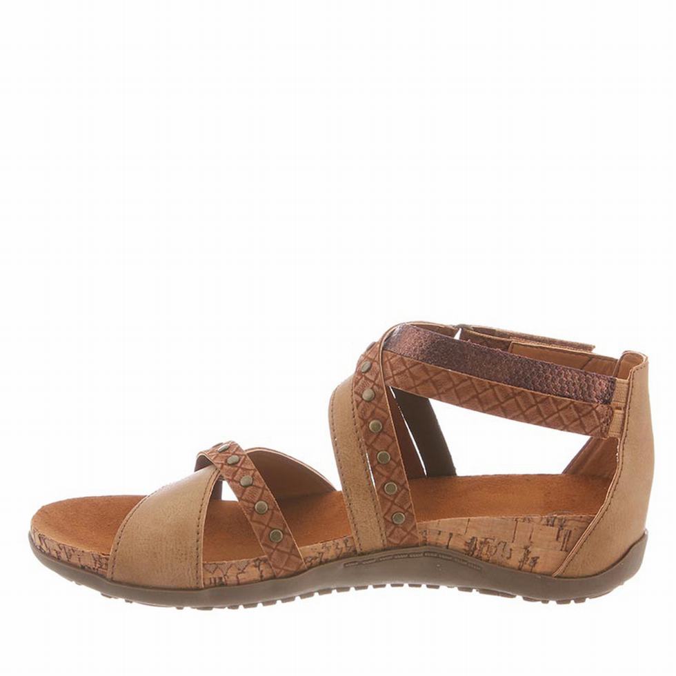 Bearpaw Julianna II Sandalen Dames Bruin | MTM3324RG