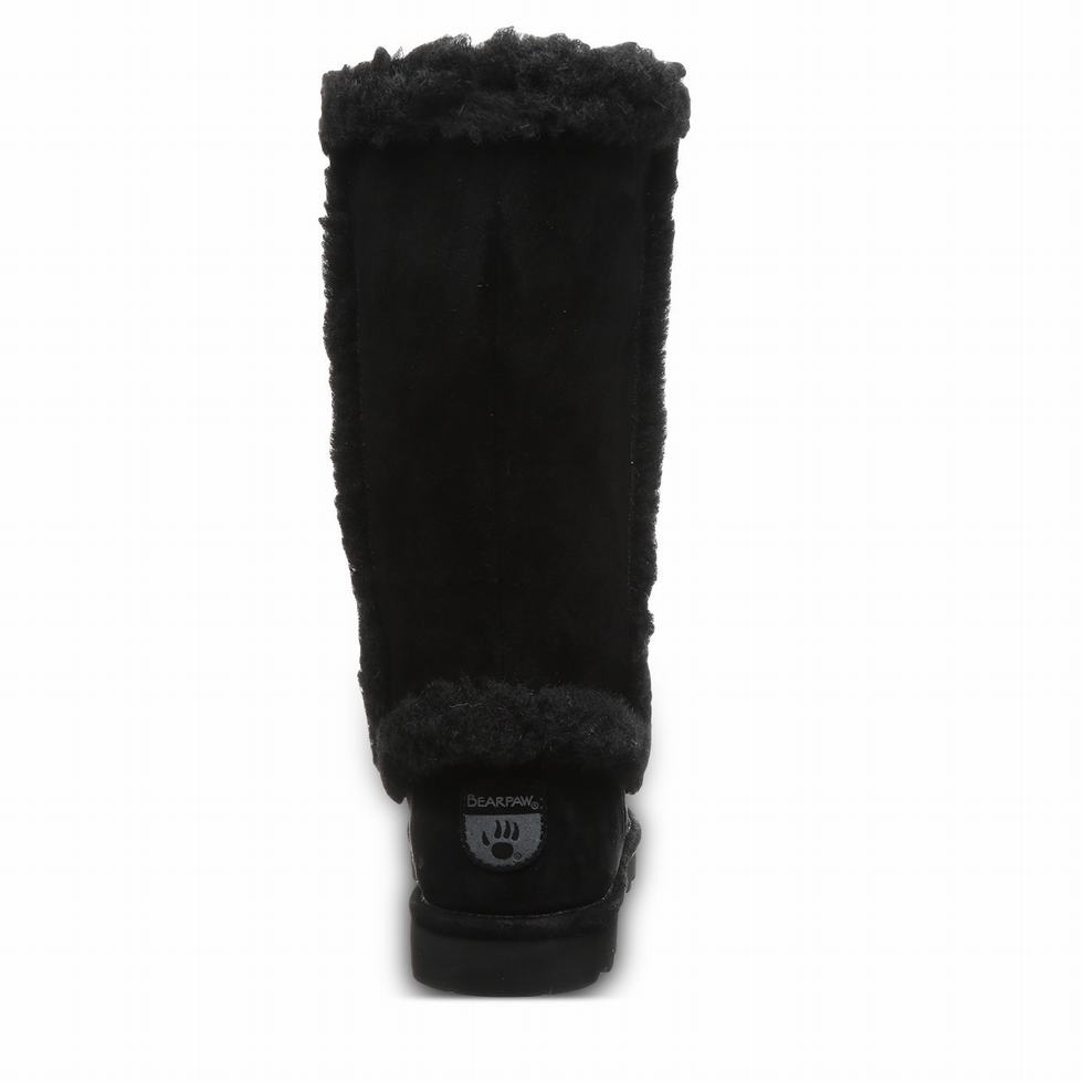 Bearpaw Kendall Laarzen Dames Zwart | OPU2665FR