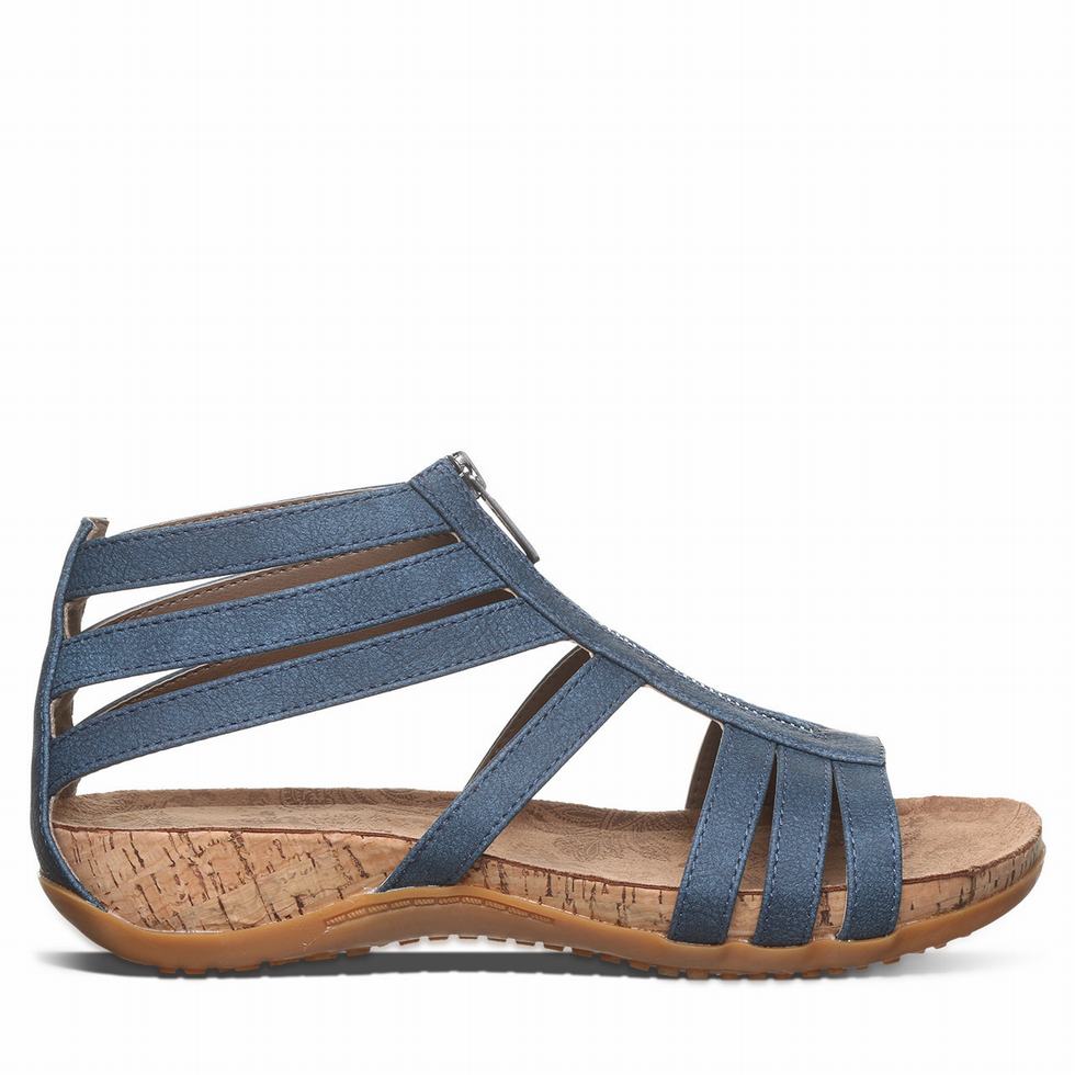 Bearpaw Layla II Sandalen Dames Blauw | JCF18MF