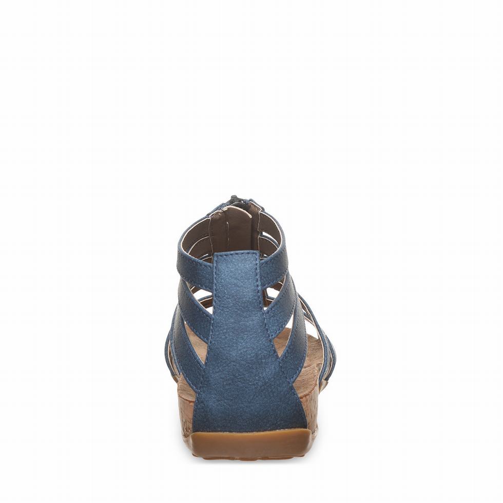 Bearpaw Layla II Sandalen Dames Blauw | JCF18MF