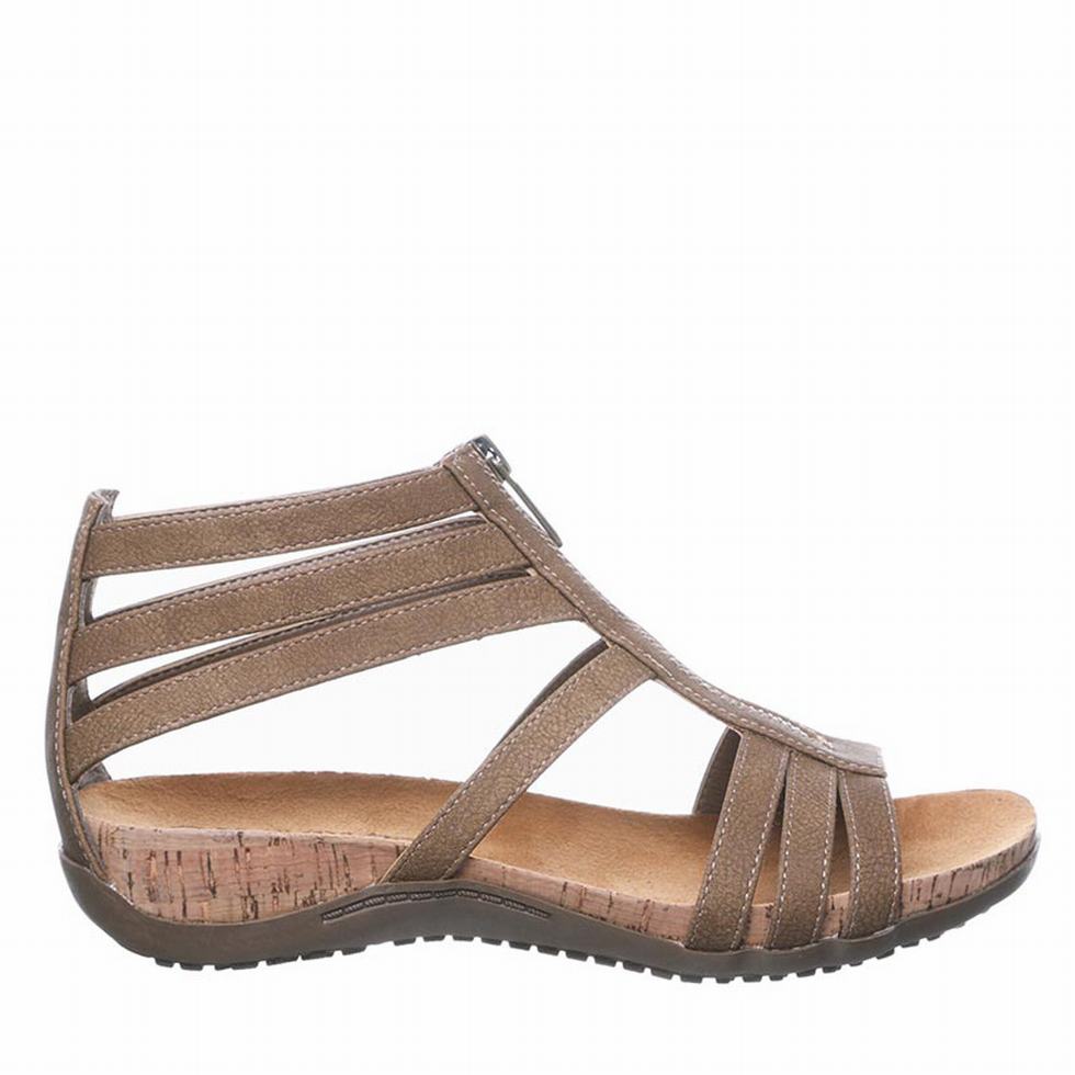 Bearpaw Layla II Sandalen Dames Bruin | ZZG3286AA