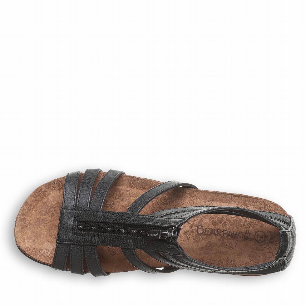 Bearpaw Layla II Sandalen Dames Zwart | GVM232AL