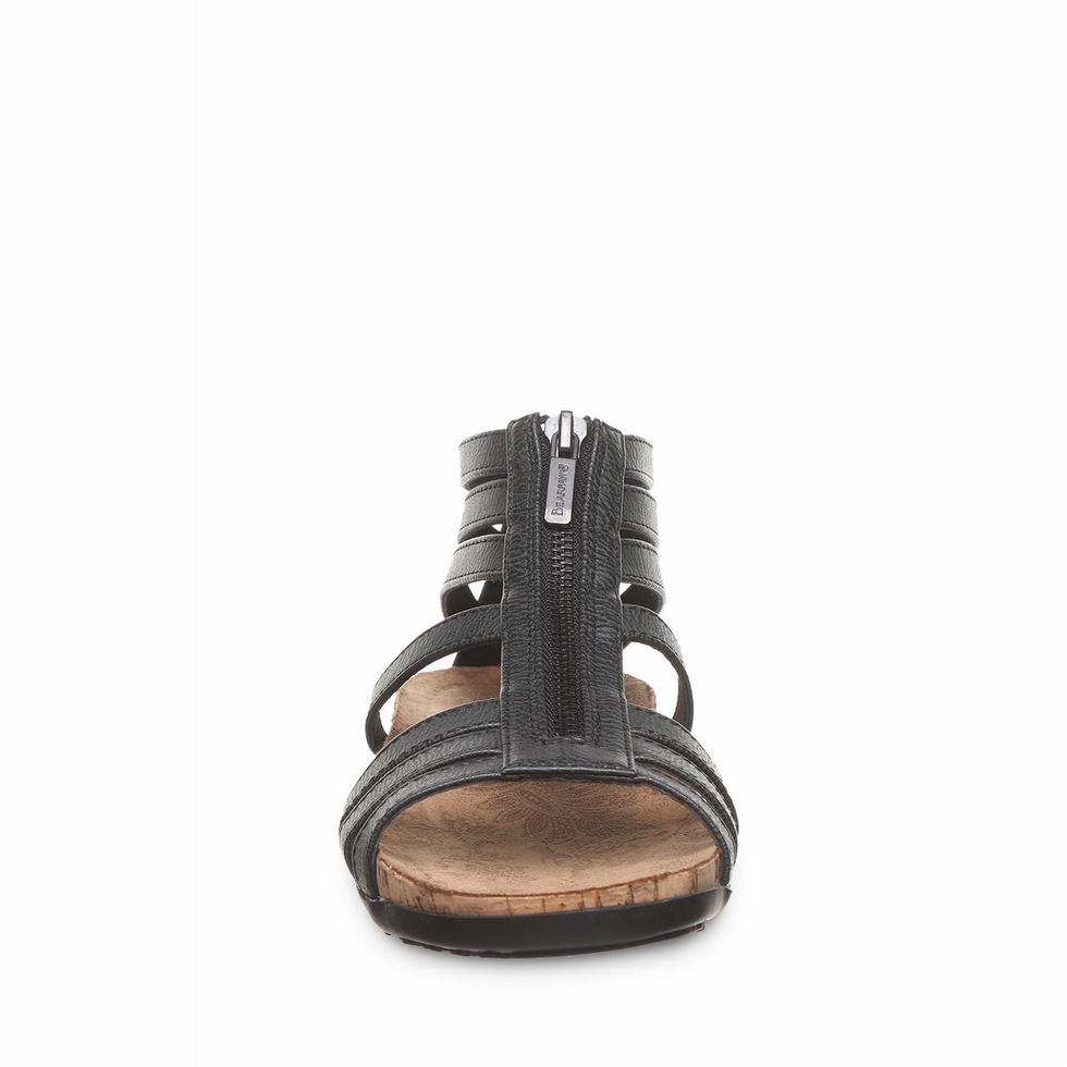 Bearpaw Layla II Sandalen Dames Zwart | GVM232AL