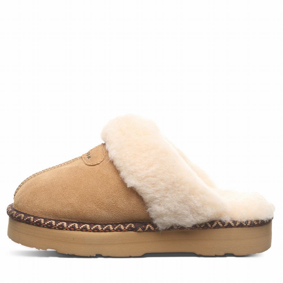 Bearpaw Loki Platform Lo Deco Pantoffels Dames Bruin | IQE4331OD