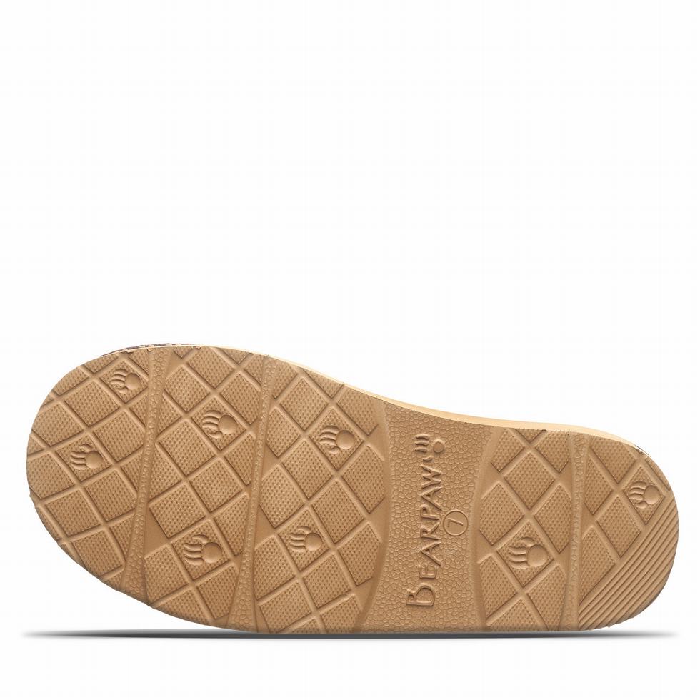 Bearpaw Loki Platform Lo Deco Pantoffels Dames Bruin | IQE4331OD