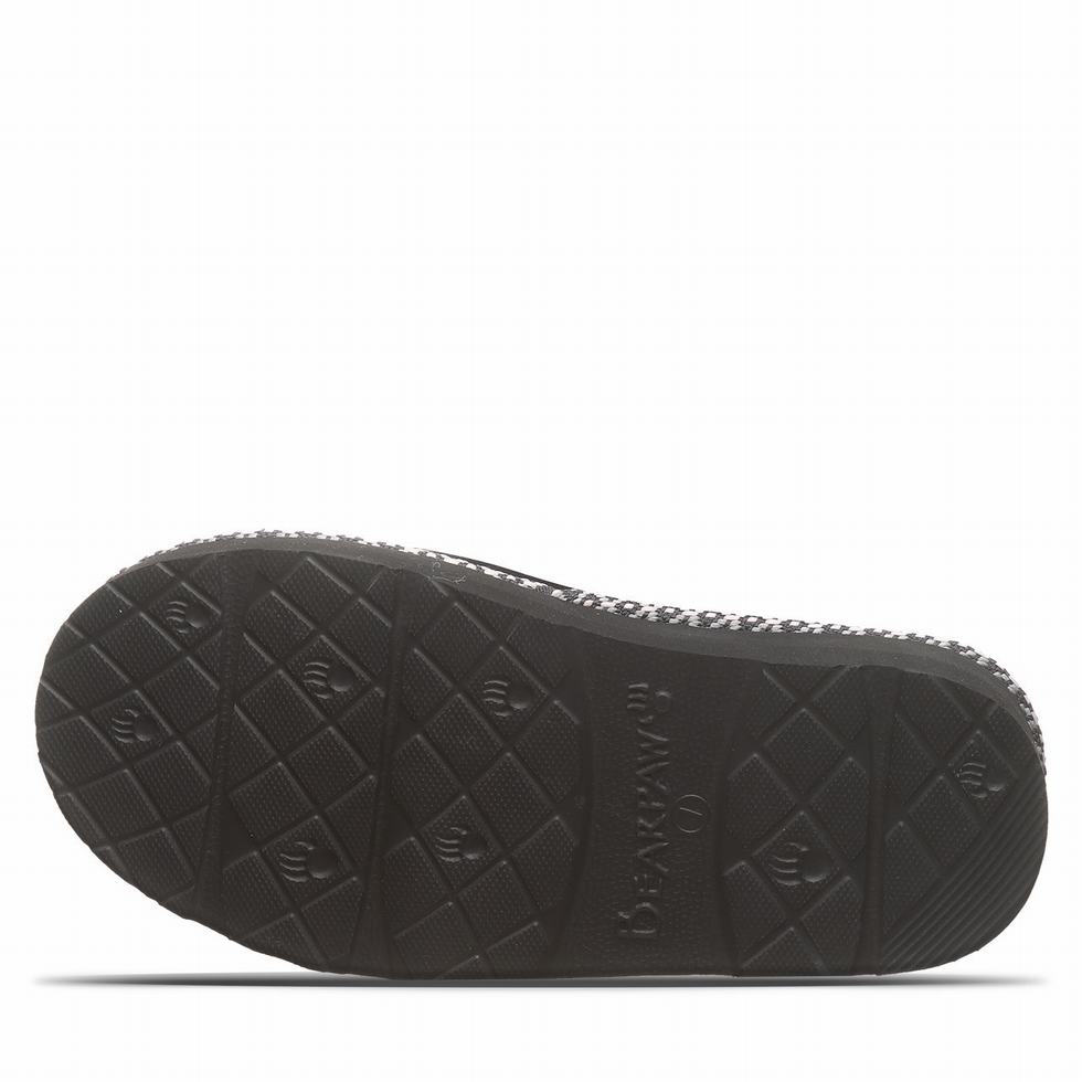 Bearpaw Loki Platform Lo Deco Pantoffels Dames Zwart | SNI6178FD