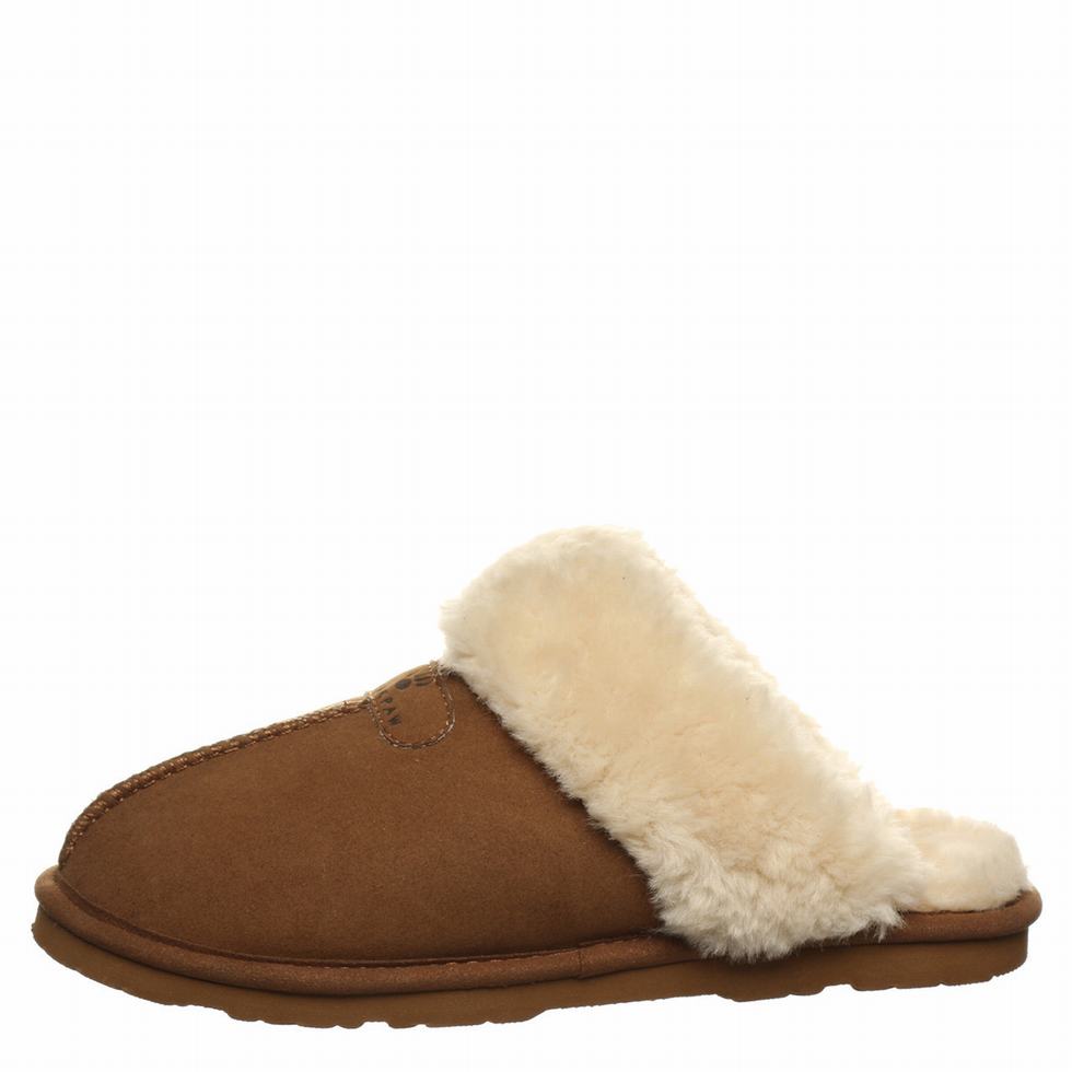 Bearpaw Loki Vegan Pantoffels Dames Bruin | DTB176MT