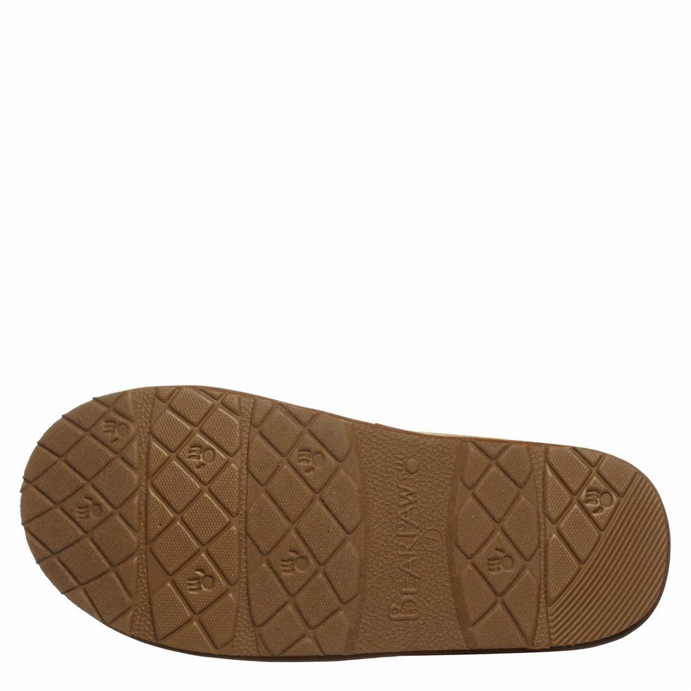 Bearpaw Loki Vegan Pantoffels Dames Bruin | DTB176MT