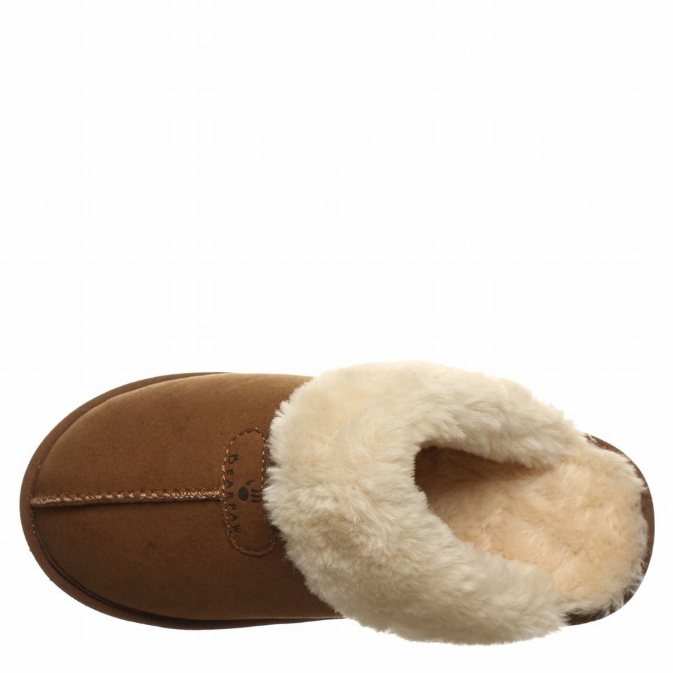 Bearpaw Loki Vegan Pantoffels Dames Bruin | DTB176MT