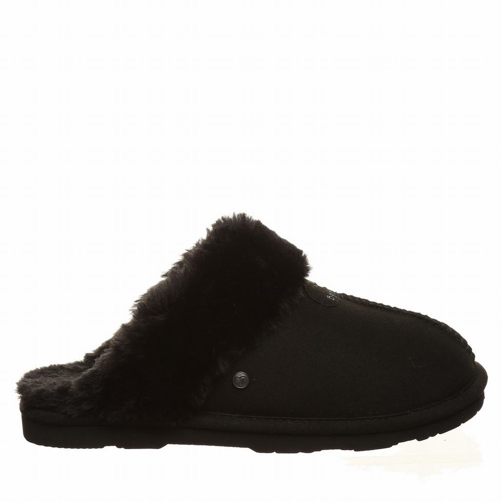 Bearpaw Loki Vegan Pantoffels Dames Zwart | BUJ213JW