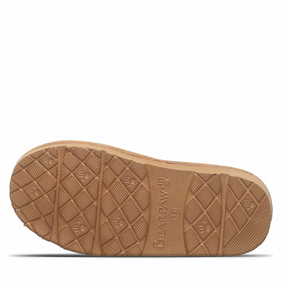 Bearpaw Loki Youth Pantoffels Kinderen Bruin | GIC5294VI