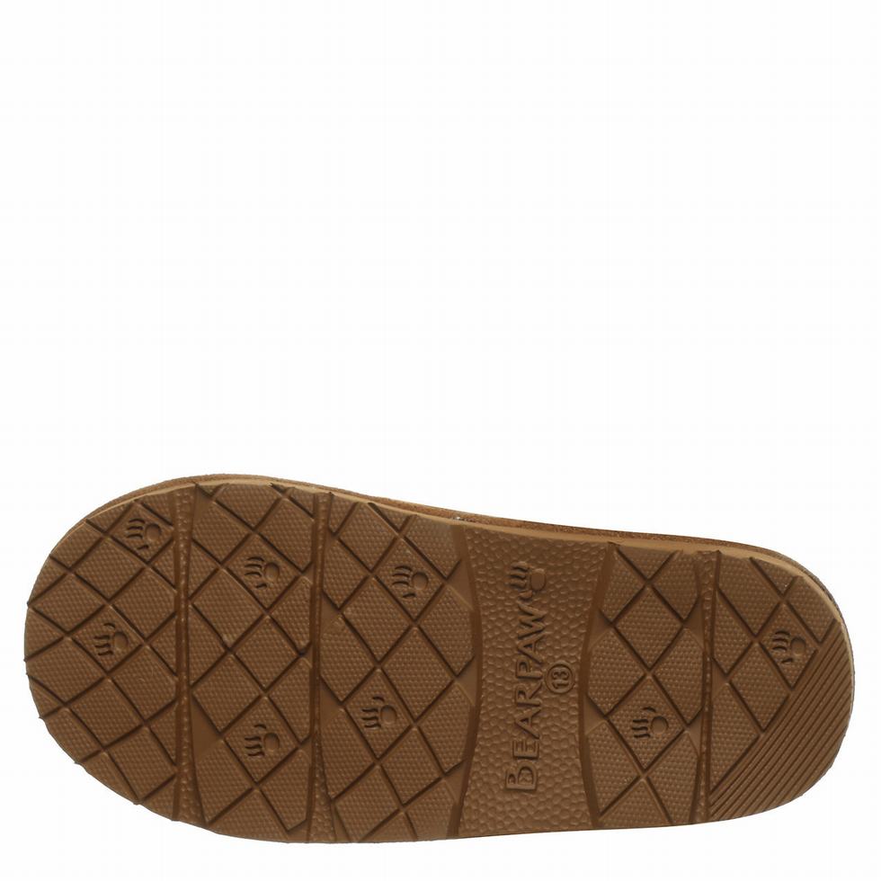 Bearpaw Loki Youth Pantoffels Kinderen Bruin | NTE1031YL