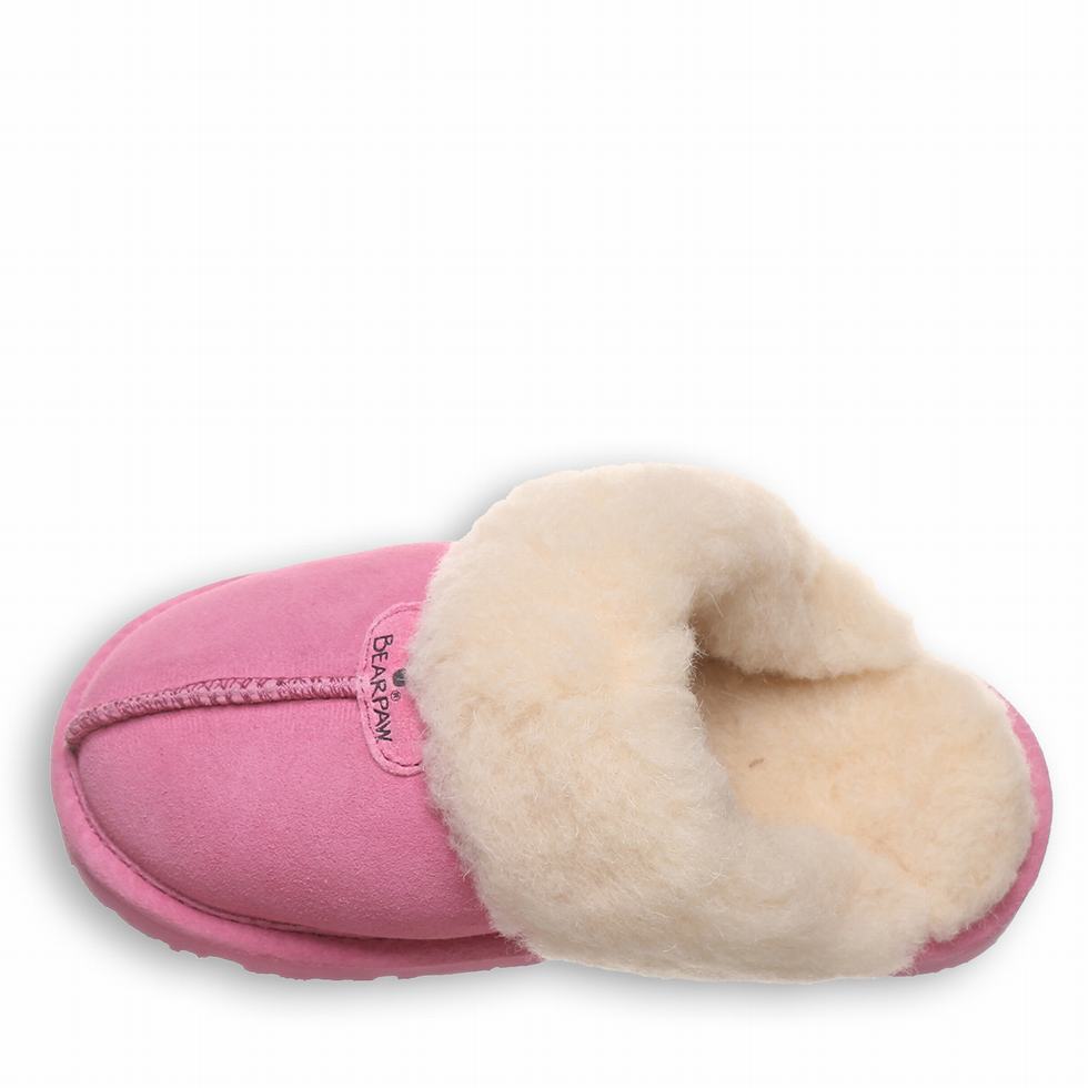 Bearpaw Loki Youth Pantoffels Kinderen Roze | ROD2371ZL