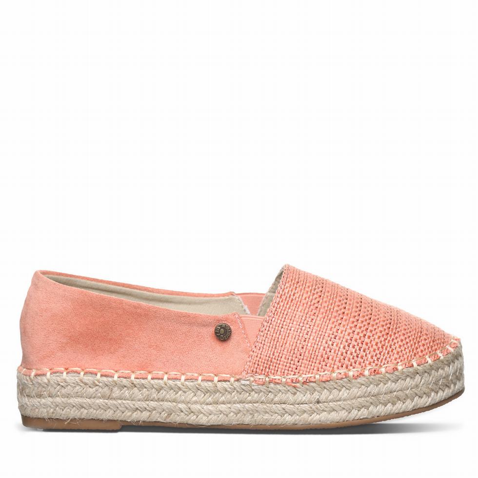 Bearpaw Macchiato Espadrilles Dames Roze | HHD9640HN