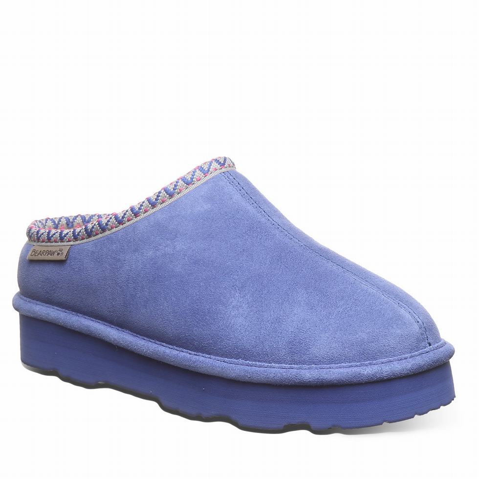 Bearpaw Martis Pantoffels Dames Blauw | FAT7980RS