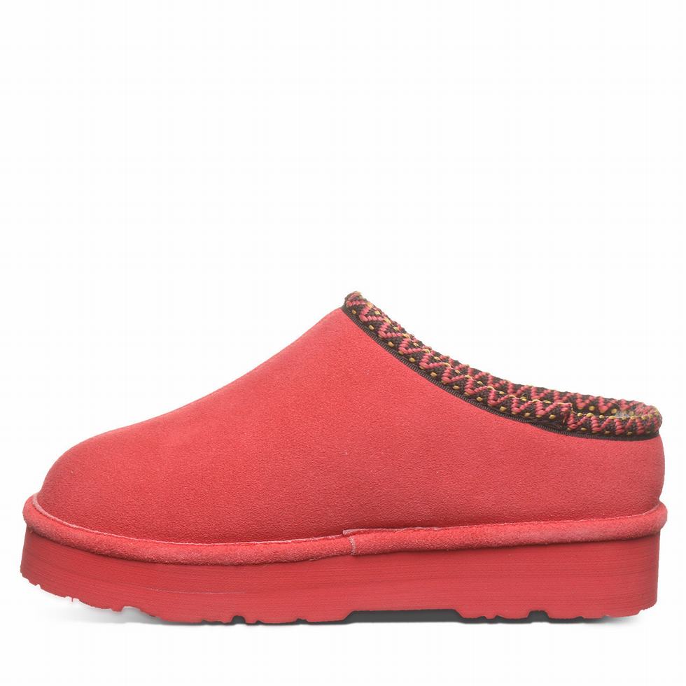 Bearpaw Martis Pantoffels Dames Rood | BJD7391PV