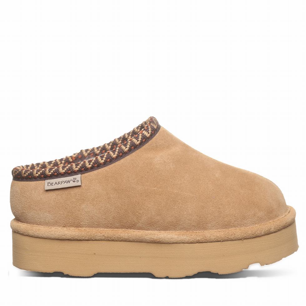 Bearpaw Martis Youth Pantoffels Kinderen Bruin | HVV3369VP