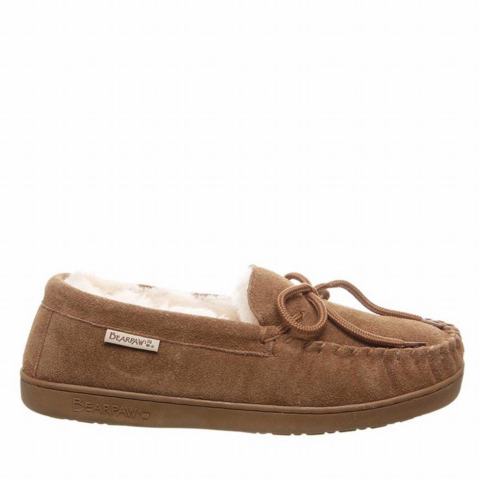 Bearpaw Moc II Wide loafers Heren Bruin | NXL541WW