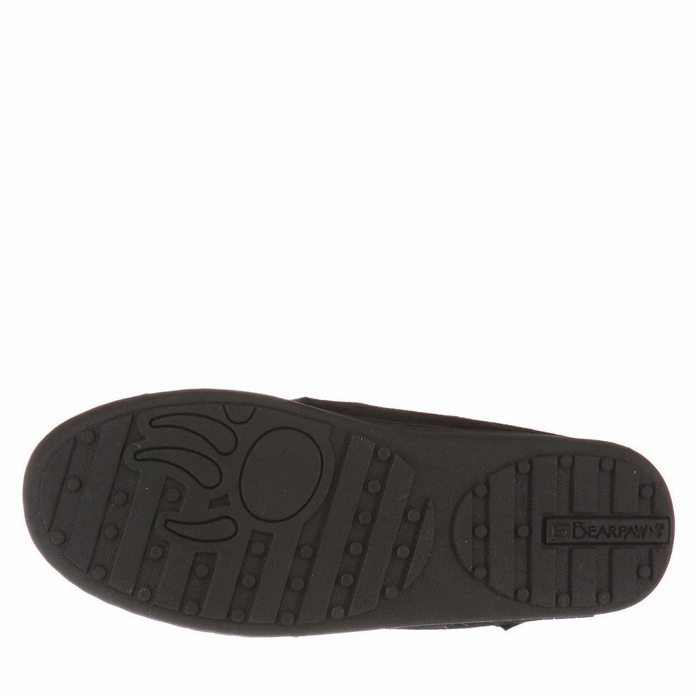 Bearpaw Moc II loafers Heren Zwart | NAD1220DK