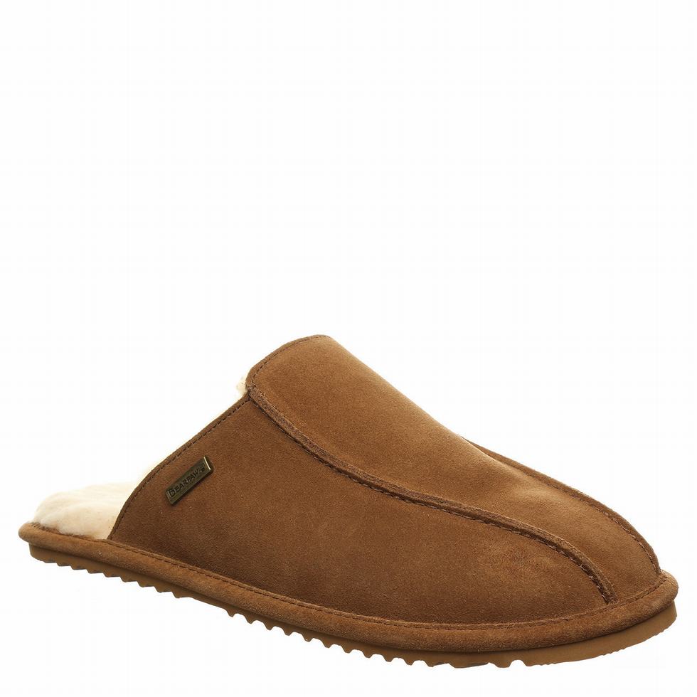 Bearpaw Pierre Pantoffels Heren Bruin | HBN6122KQ